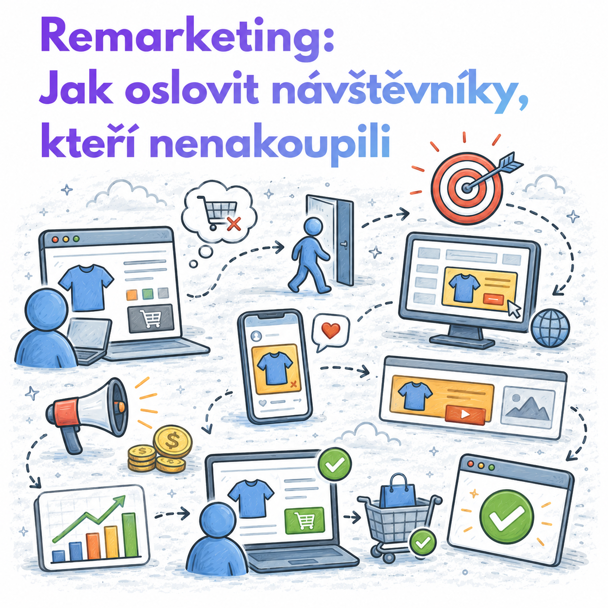 🔄 Remarketing: Jak oslovit návštěvníky, kteří nenakoupili