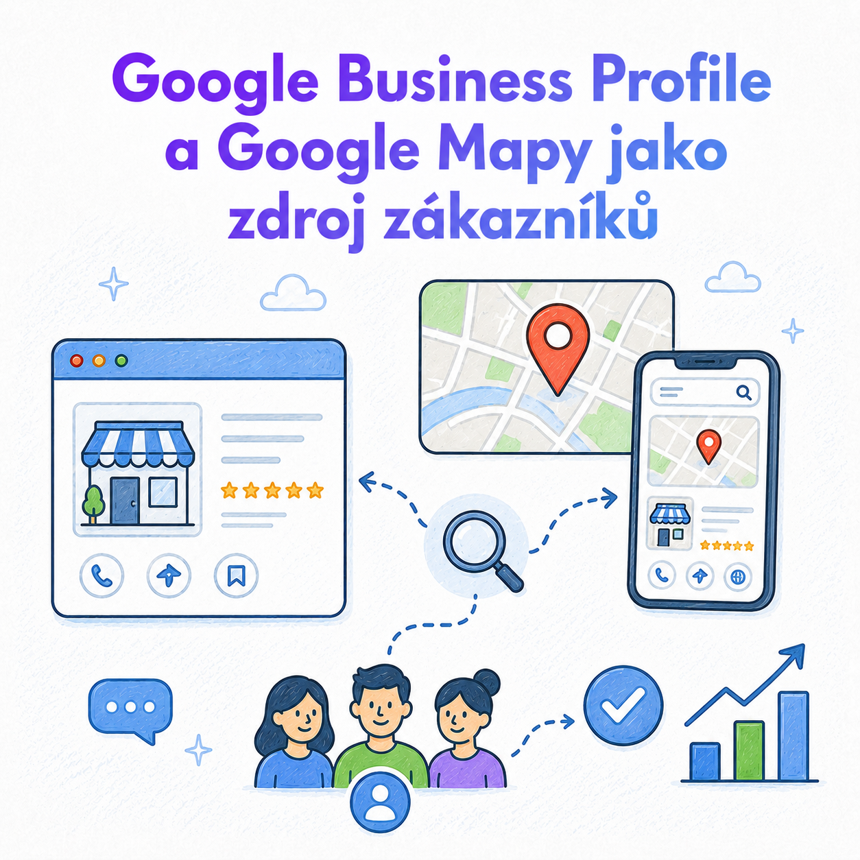 🗺️ Google Business Profile a Google Mapy jako zdroj zákazníků